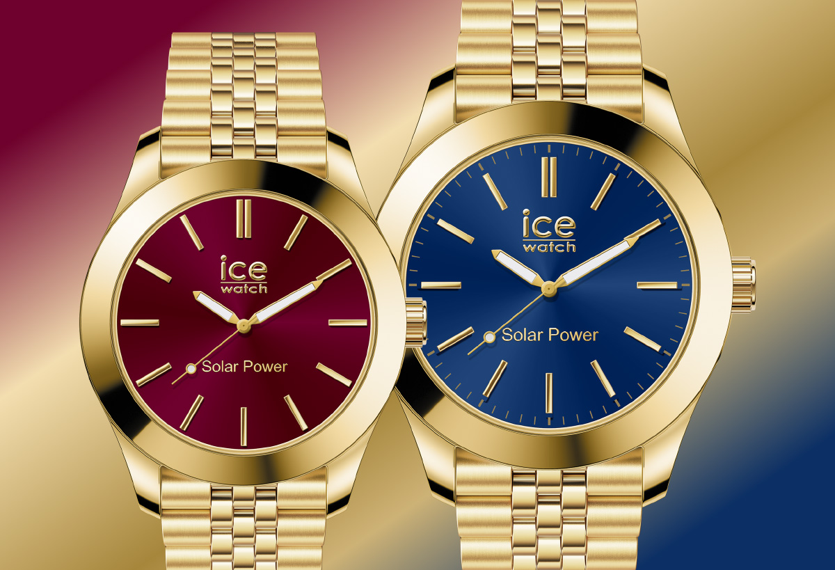 ice watch 腕時計　シェル アイススティール アイスウォッチ ICE-WATCH 腕時計 ソーラー