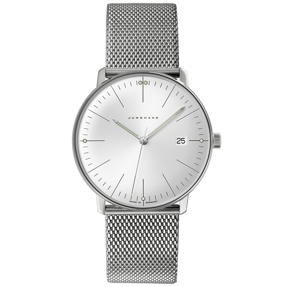 m*o様 JUNGHANS Maxbill ユンハンス マックスビル マックス・ビル （ノベルティー付き）ユンハンス JUNGHANS マックス