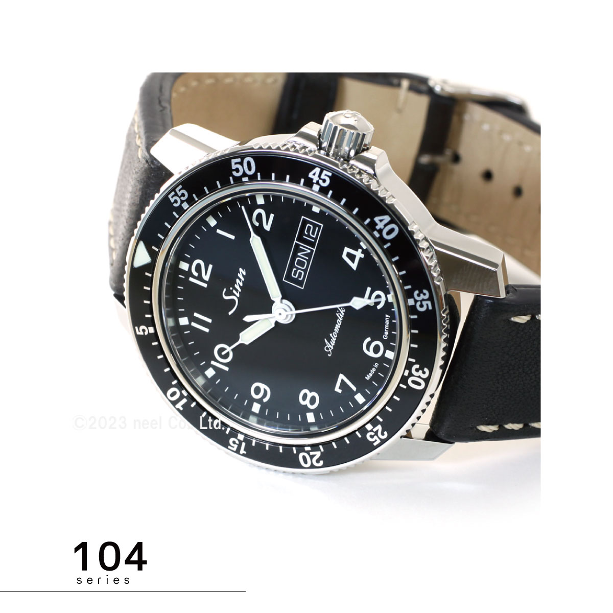 Sinn（ジン） （豪華おまけ有） 104.ST.SA.A 自動巻 腕時計 メンズ
