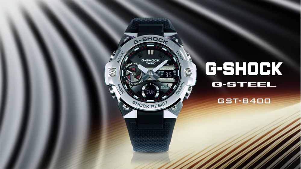 CASIO G-SHOCK G-STEEL「GST-B400」の紹介｜neel selectshop 腕時計の