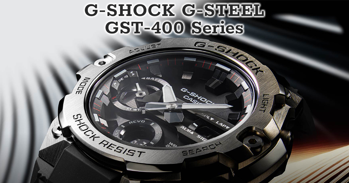 CASIO G-SHOCK G-STEEL「GST-B400」の紹介｜neel selectshop
