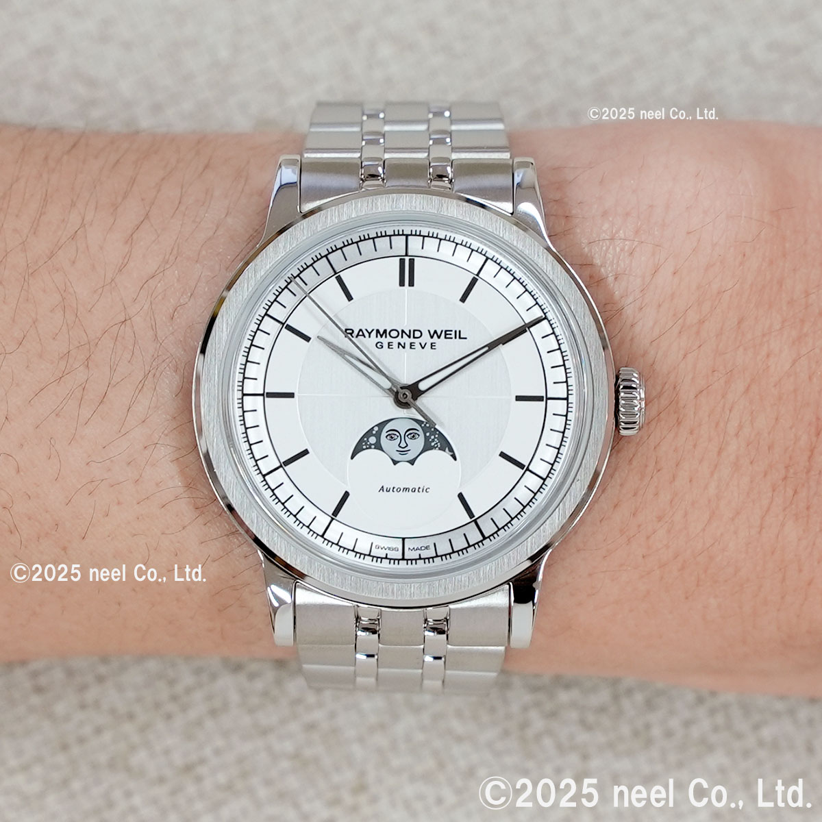 超美品RAYMOND WEIL2760 自動巻き腕時計中古18万位 【公式通販】