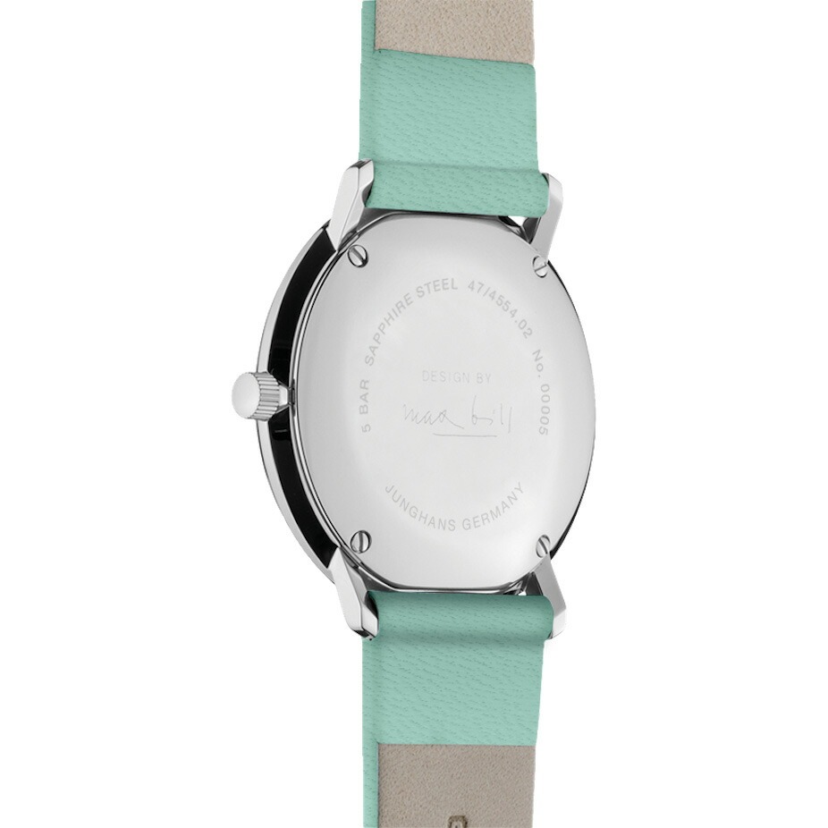 （ノベルティー付き）ユンハンス JUNGHANS Max Bill マックス ビル ダーメン 腕時計 レディース 47 4554 02の画像