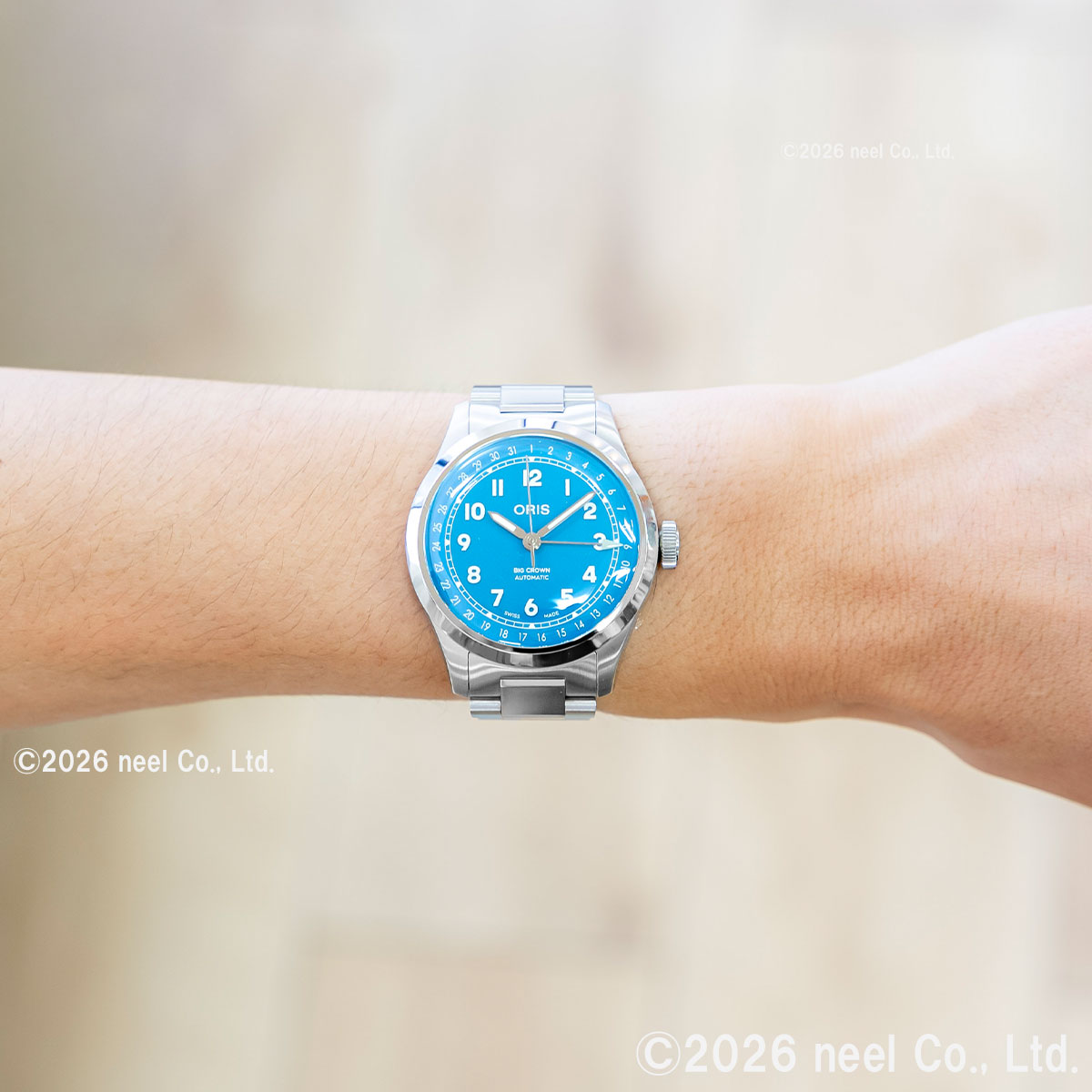 BIG CROWN オリス ORIS ビッグクラウン ポインターデイト 腕時計 自動