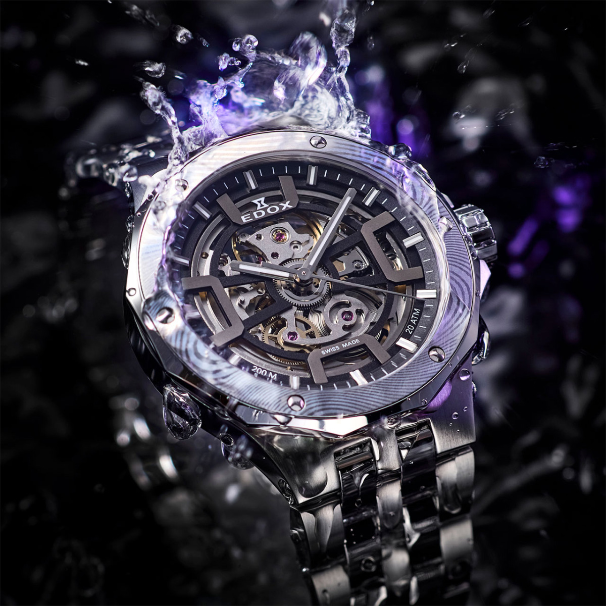 デッドストック EDOX エドックス SWISS MADE 機械式懐中時計 手巻き 手 