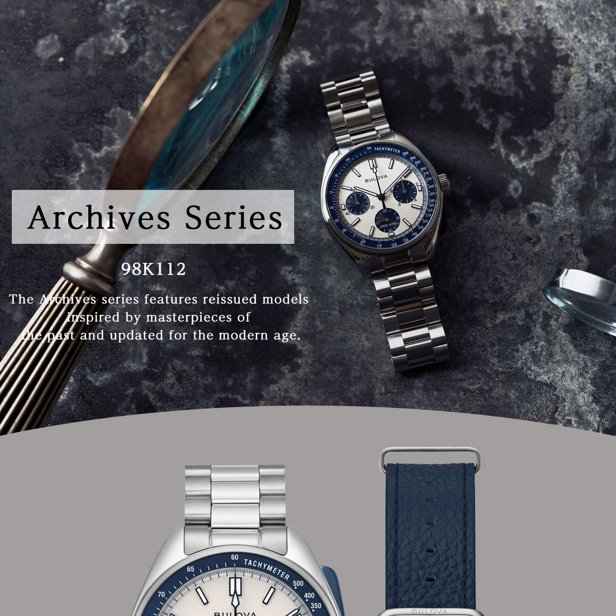 BULOVA 豪華おまけ有 ブローバ 腕時計 メンズ アーカイブ