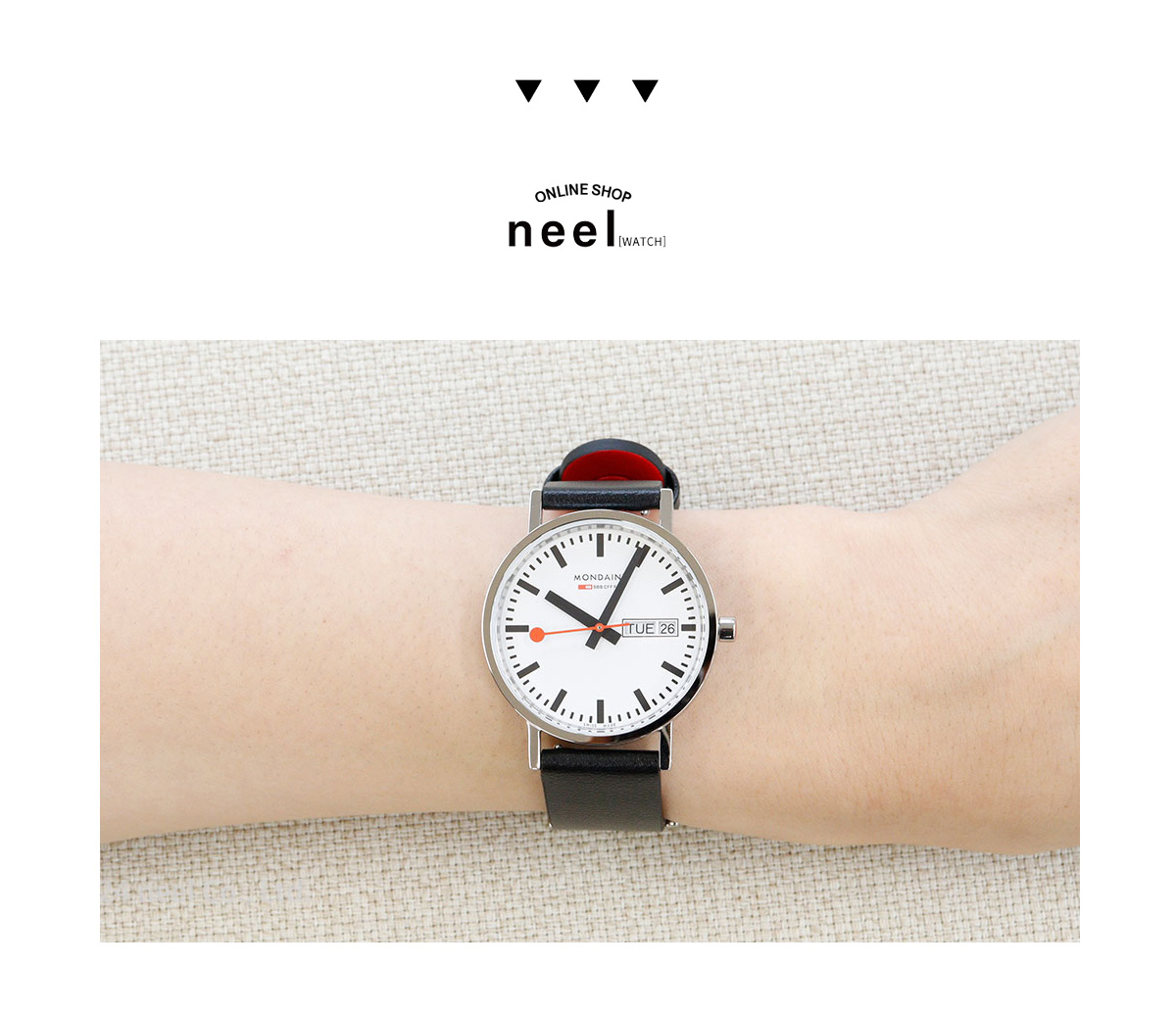 MONDAINE（モンディーン） 腕時計 メンズ レディース クラシック 36mm