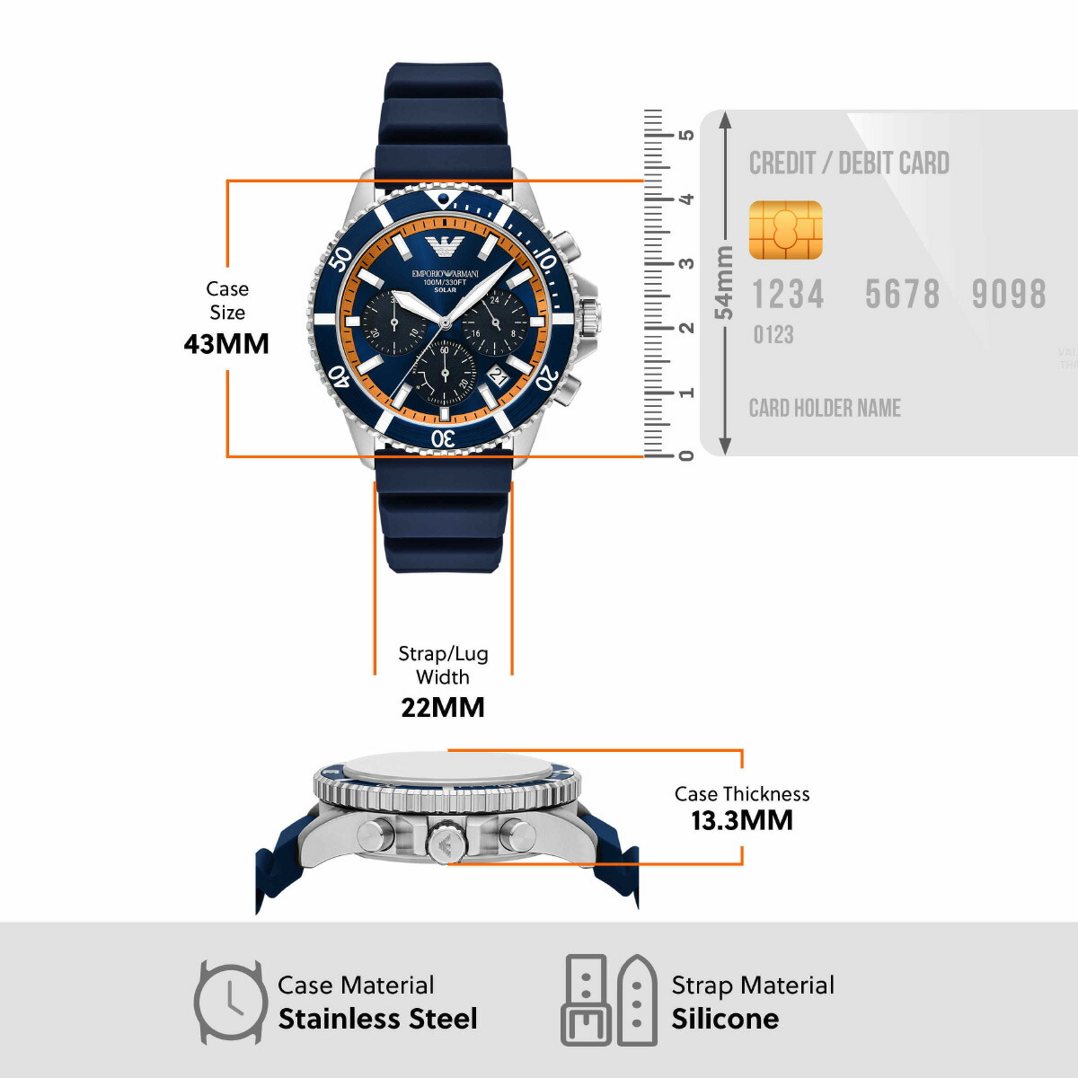 EMPORIO ARMANI （ノベルティー付き）エンポリオアルマーニ 腕時計