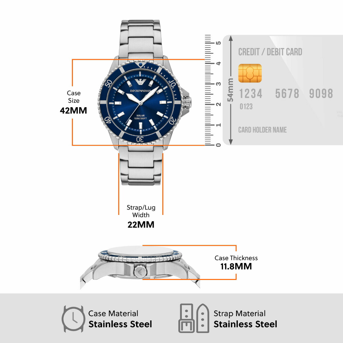 EMPORIO ARMANI （ノベルティー付き）エンポリオアルマーニ 腕時計