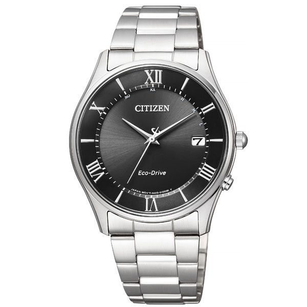 極美品 CITIZEN AS1060-54E 電波ソーラー 箱保証書·余りコマ付 AS1060