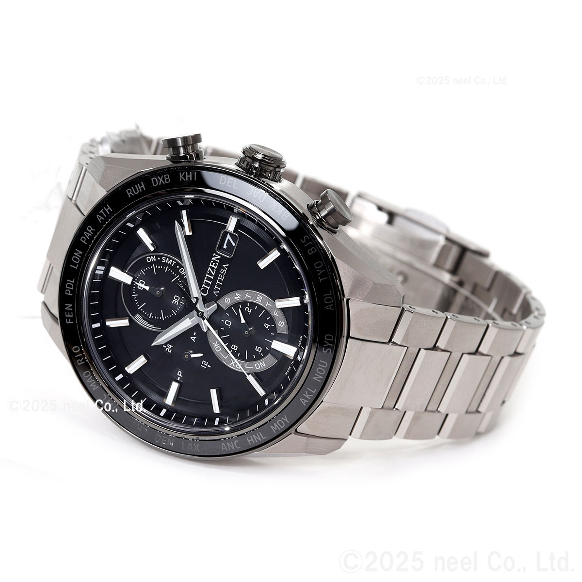 【極美品・稼働品】CITIZEN シチズン アテッサ エコ・ドライブ 電波時計 アテッサ エコ・ドライブ電波時計：歴代モデル：シチズンのキセキ