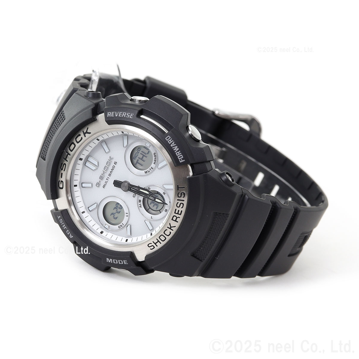 G-SHOCK Gショック 電波ソーラー 腕時計 メンズ 黒 ブラック AWG