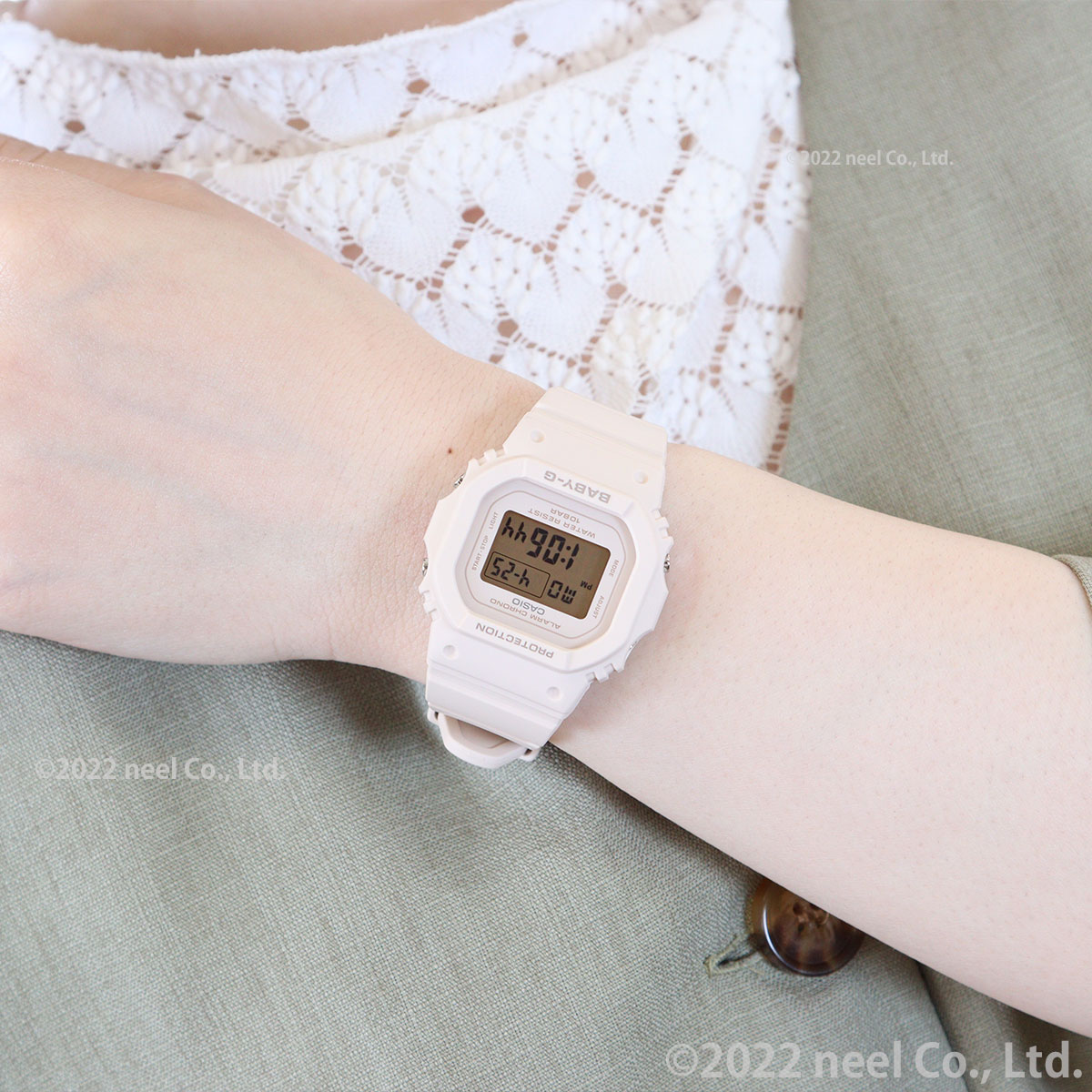BABY-G ベビーG レディース 時計 カシオ babyg BGD-565-4JF ピンクベージュ :BGD-565-4JF:neelセレクトショップ  !店 通販 