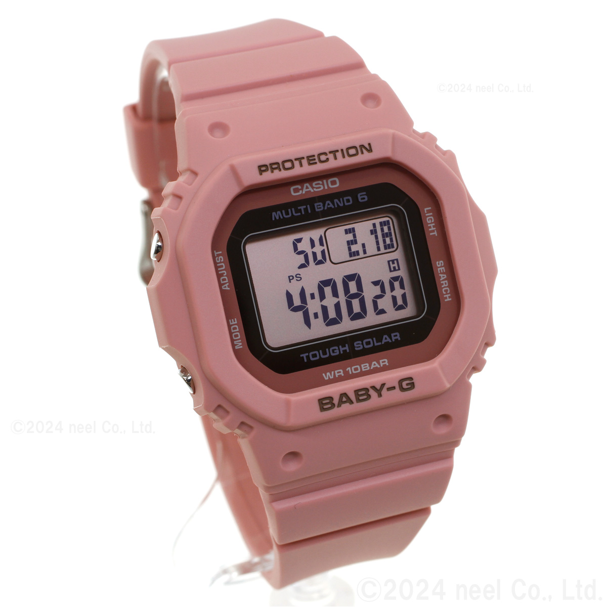 美品 カシオ BABY-G スモーキーピンク BGD-5650 BABY-G ベビーG 電波 ソーラー レディース 時計 カシオ babyg BGD-5650