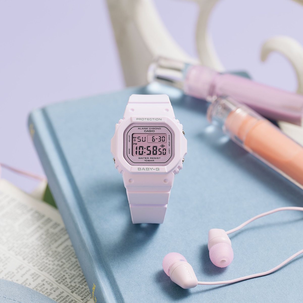 BABY-G ベビーG レディース 時計 カシオ babyg BGD-565SC-1JF : neel 