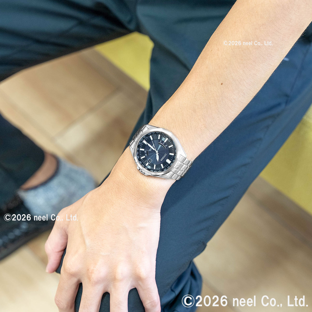 N*u様 CITIZEN Eco-Drive 電波時計 ワールドタイム メンズ CITIZEN COLLECTION シチズン エコドライブ 電波時計 腕時計 メンズ