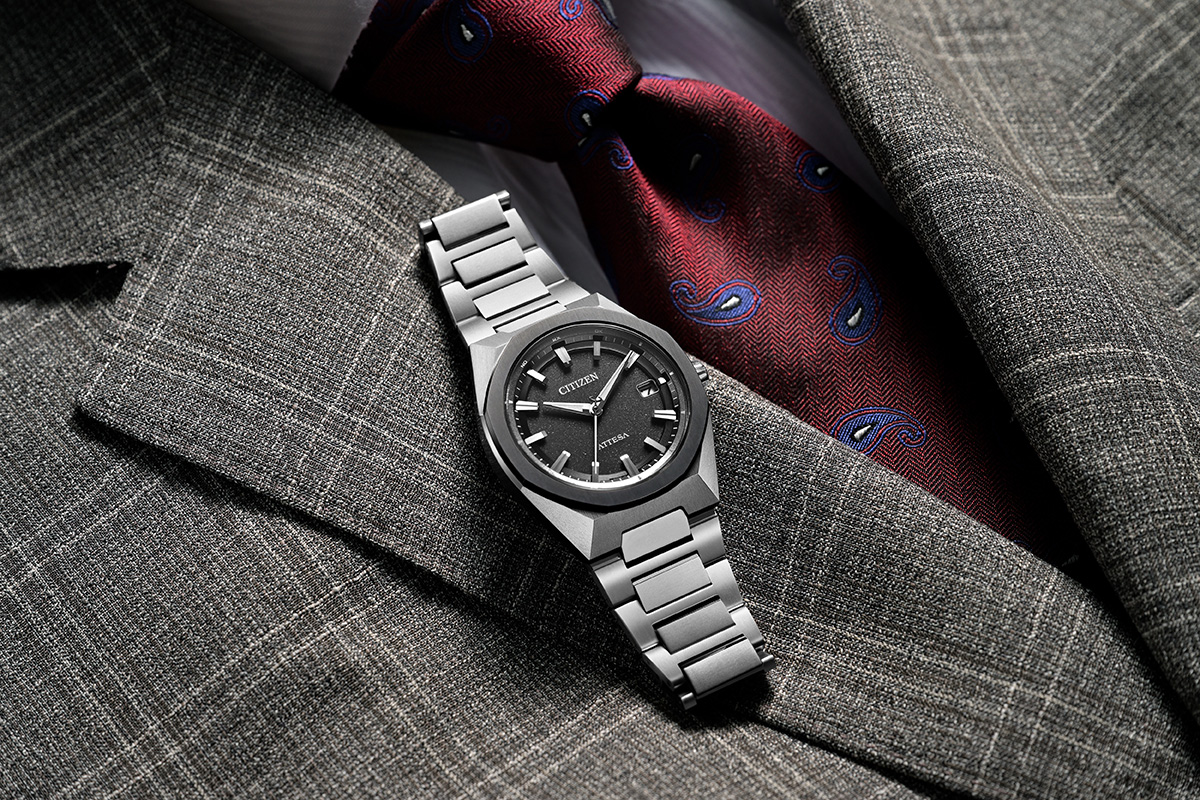 時計 CITIZEN ATTESA ACT Line CB3044-55E Citizen Attesa Eco-Drive Radio Super titanium men's watch