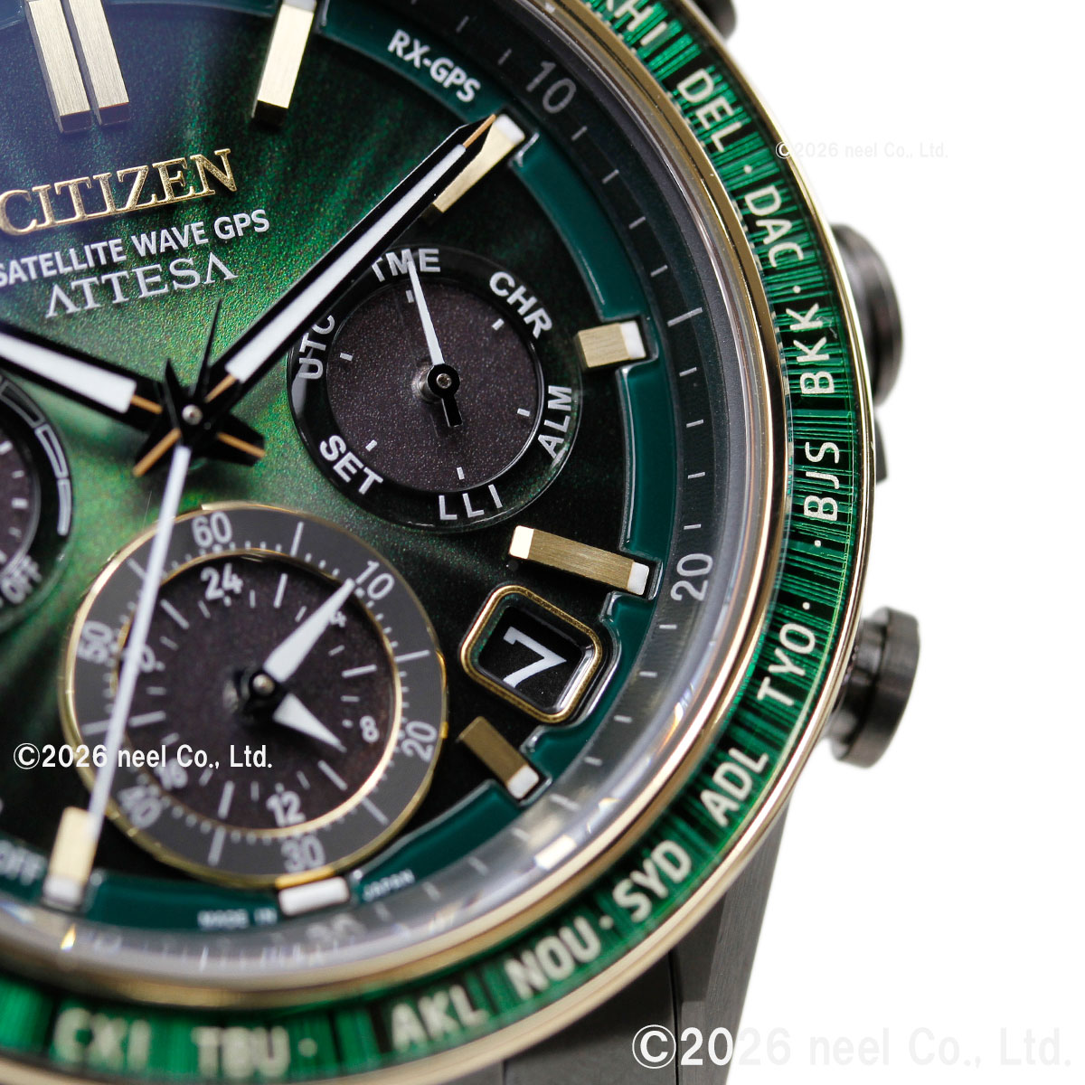 ACT Line シチズン アテッサ エコドライブ GPS衛星電波時計 Eco-Drive