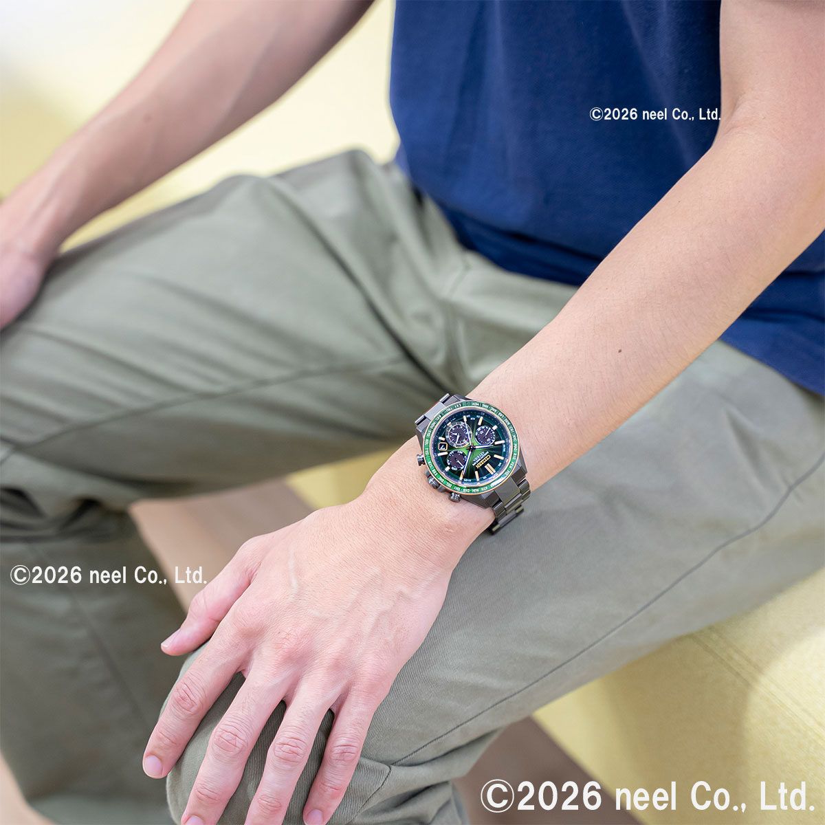 ACT Line シチズン アテッサ エコドライブ GPS衛星電波時計 Eco-Drive