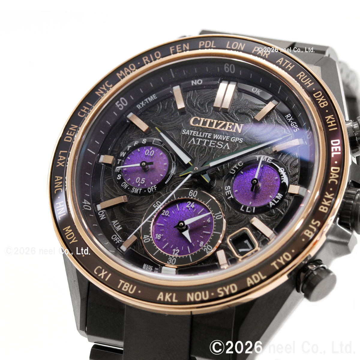 ACT Line シチズン アテッサ エコドライブ GPS衛星電波時計 Eco-Drive