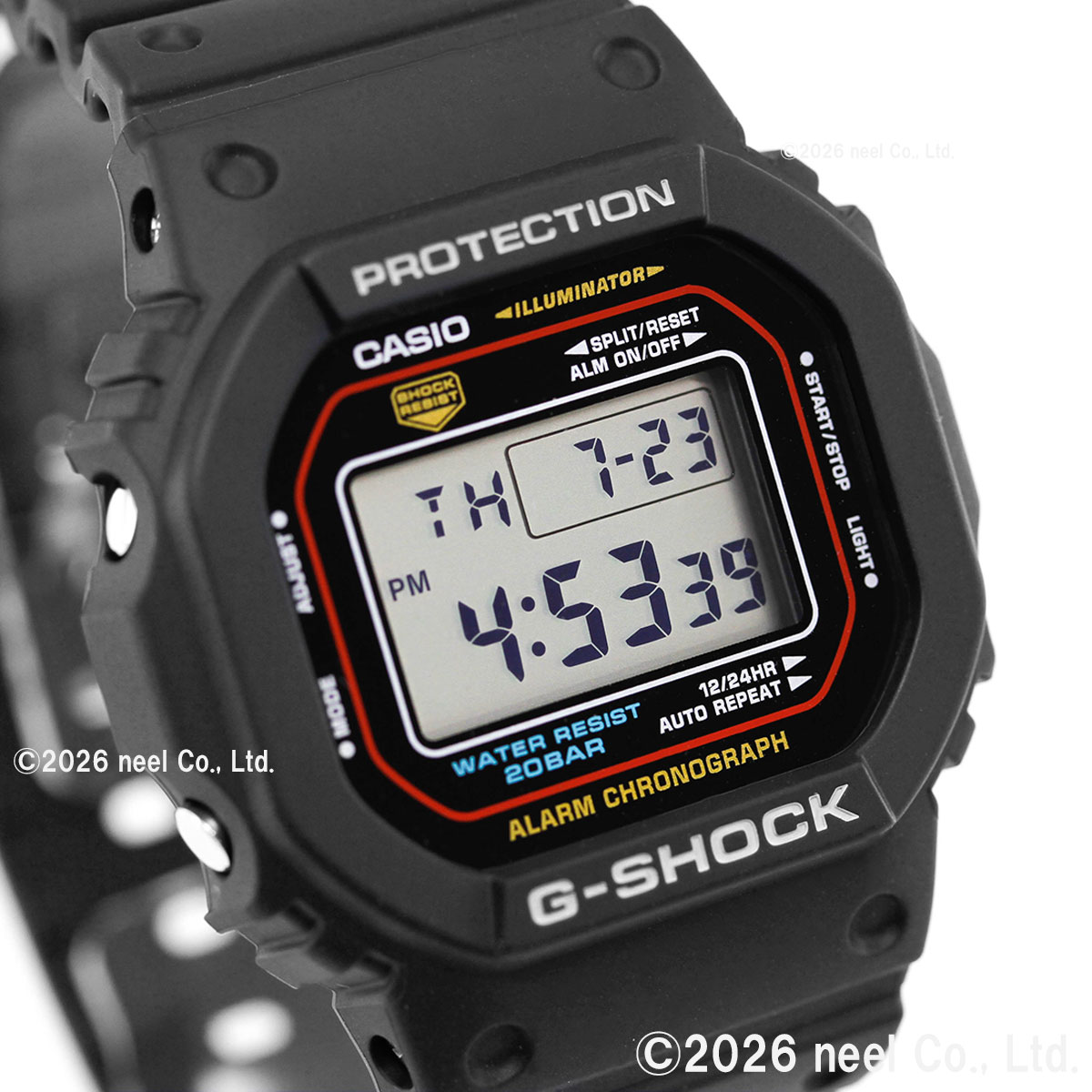 G-SHOCK Gショック 腕時計 DW-5600RL-1JF 初代G-SHOCK ブランドカラー
