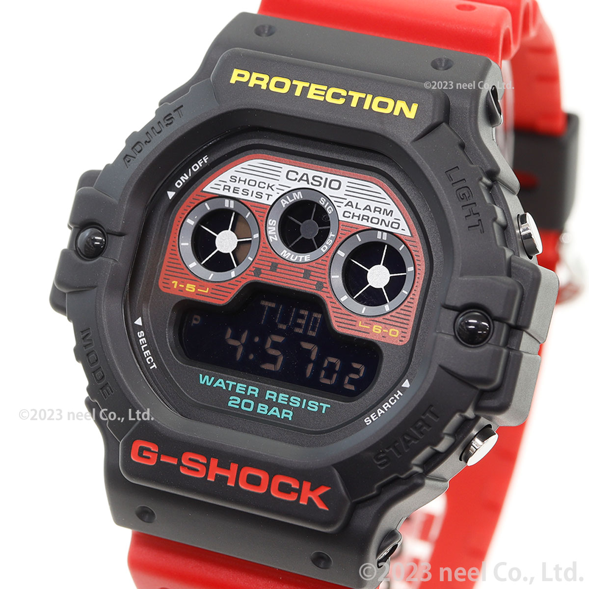 倍々+5倍！最大ポイント26倍！本日限定！Gショック G-SHOCK デジタル オンライン限定モデル 腕時計 DW-5900MT-1A4JF Mix  Tape シリーズ ジーショック