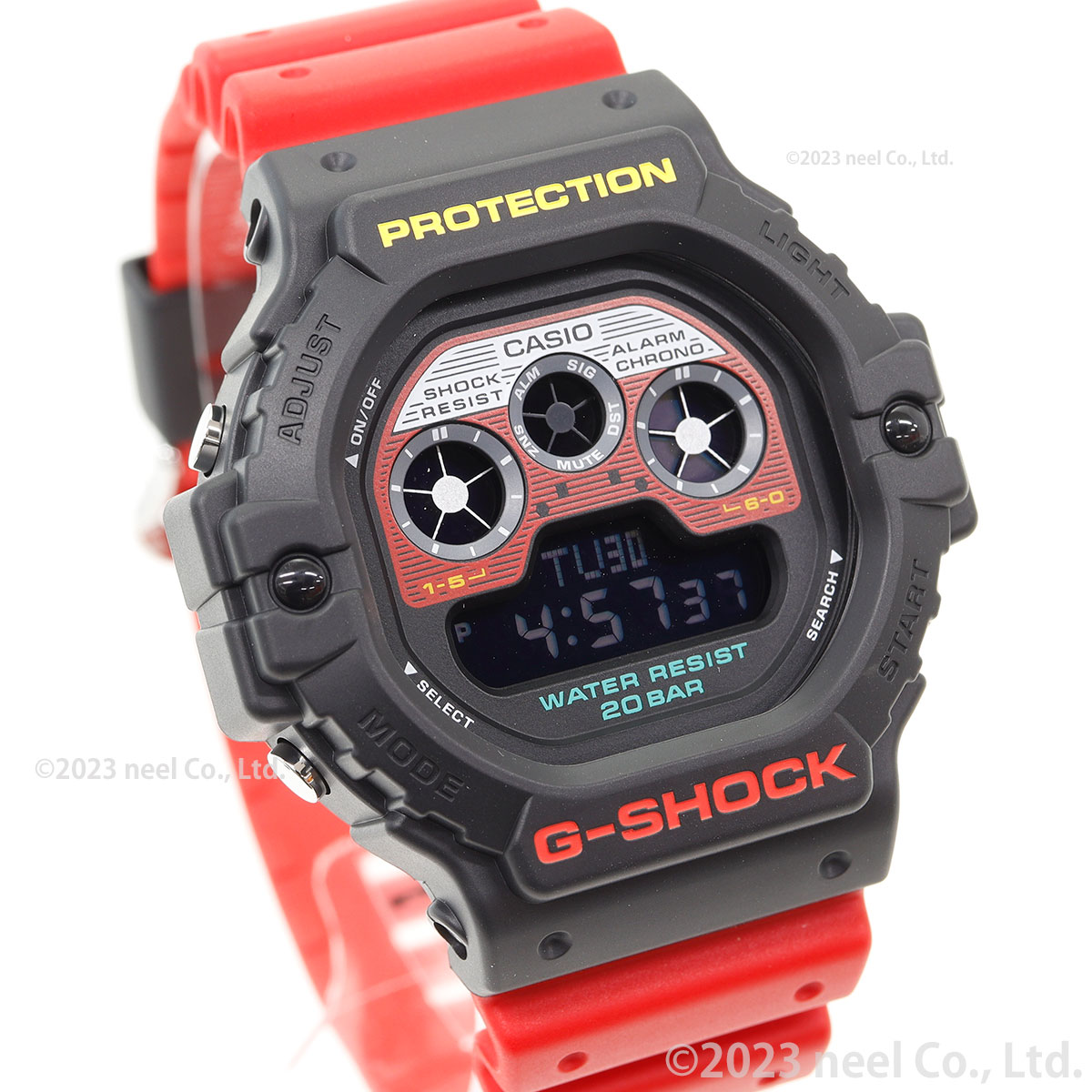 倍々+5倍！最大ポイント26倍！本日限定！Gショック G-SHOCK デジタル オンライン限定モデル 腕時計 DW-5900MT-1A4JF Mix  Tape シリーズ ジーショック