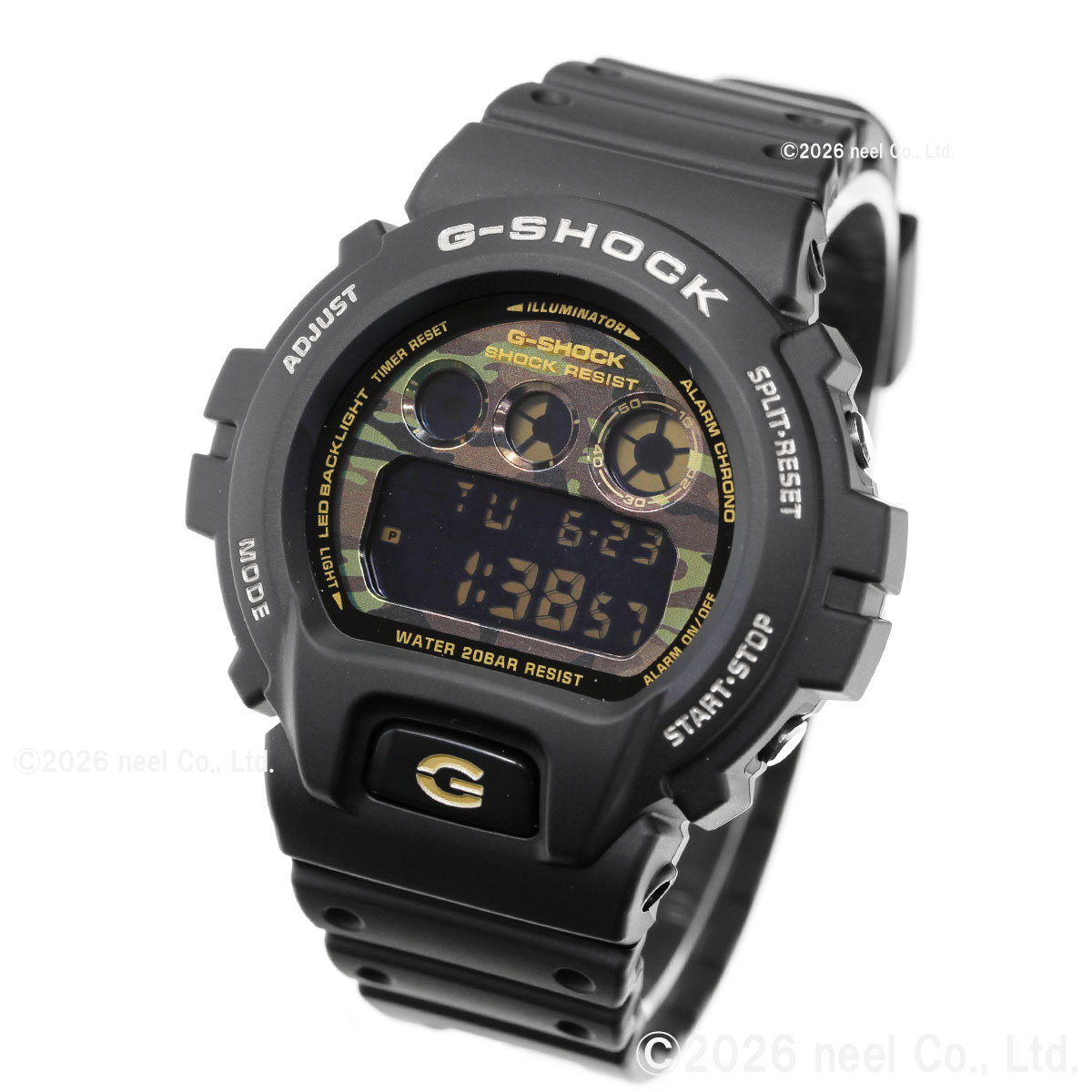 G-SHOCK Gショック デジタル 腕時計 メンズ DW-6900CF-1JF BOLD CAMO
