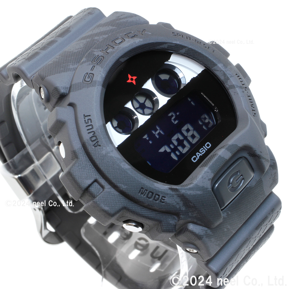 エントリーで+4倍！本日限定！Gショック G-SHOCK デジタル 腕時計 忍者 DW-6900NNJ-1JR 忍者走り イメージ 手裏剣 デザイン  ジーショック