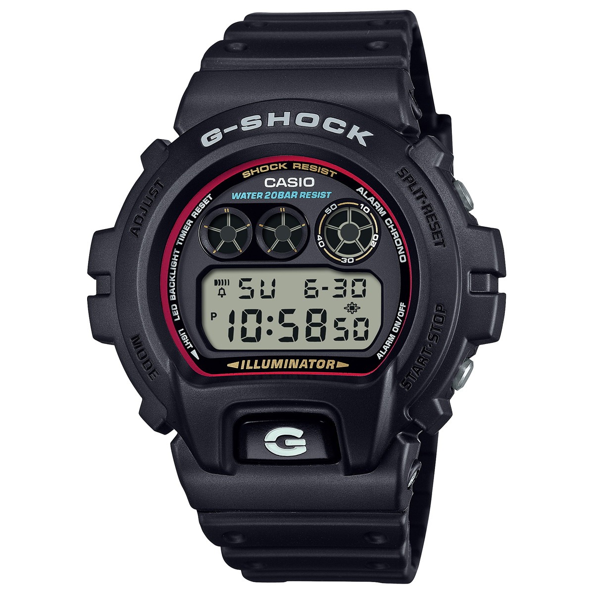 G-SHOCK Gショック 腕時計 DW-6900RL-1JF 初代G-SHOCK ブランドカラー 