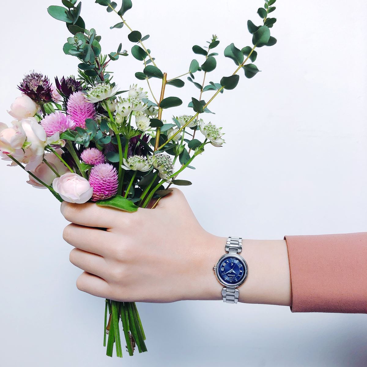 XC クロスシー シチズン エコドライブ 電波時計 ハッピーフライト