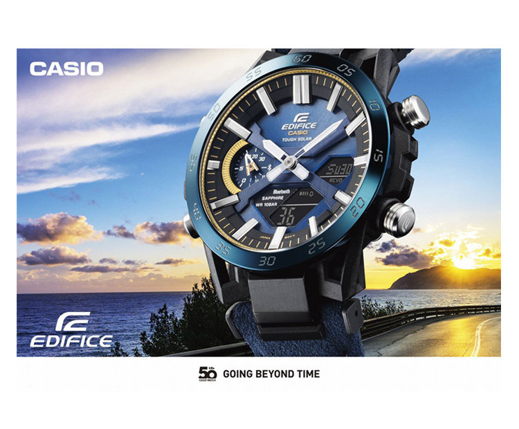 EDIFICE（CASIO） カシオ エディフィス ソーラー 腕時計 クロノ