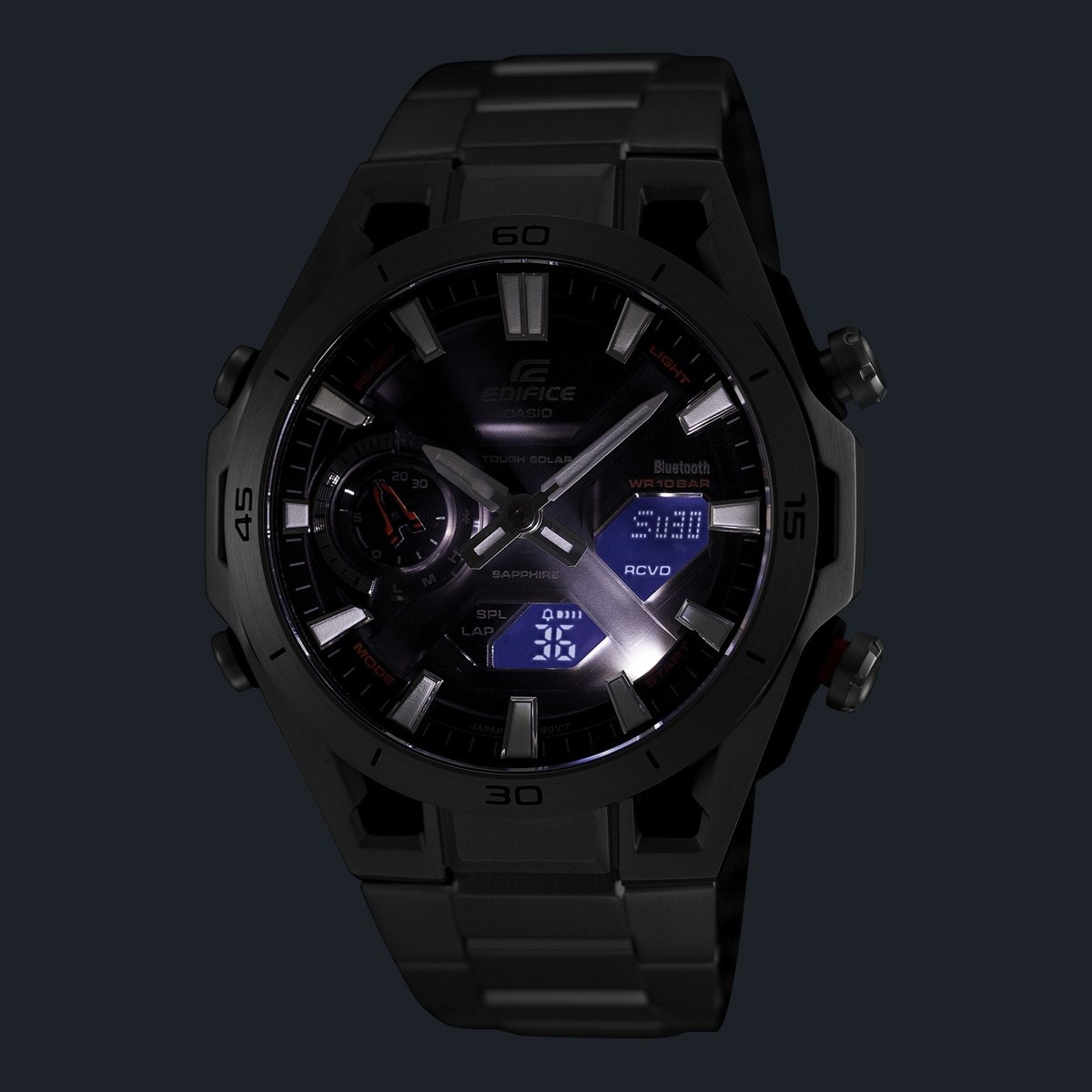 EDIFICE（CASIO） （保護フィルム付き）（豪華おまけ有） カシオ