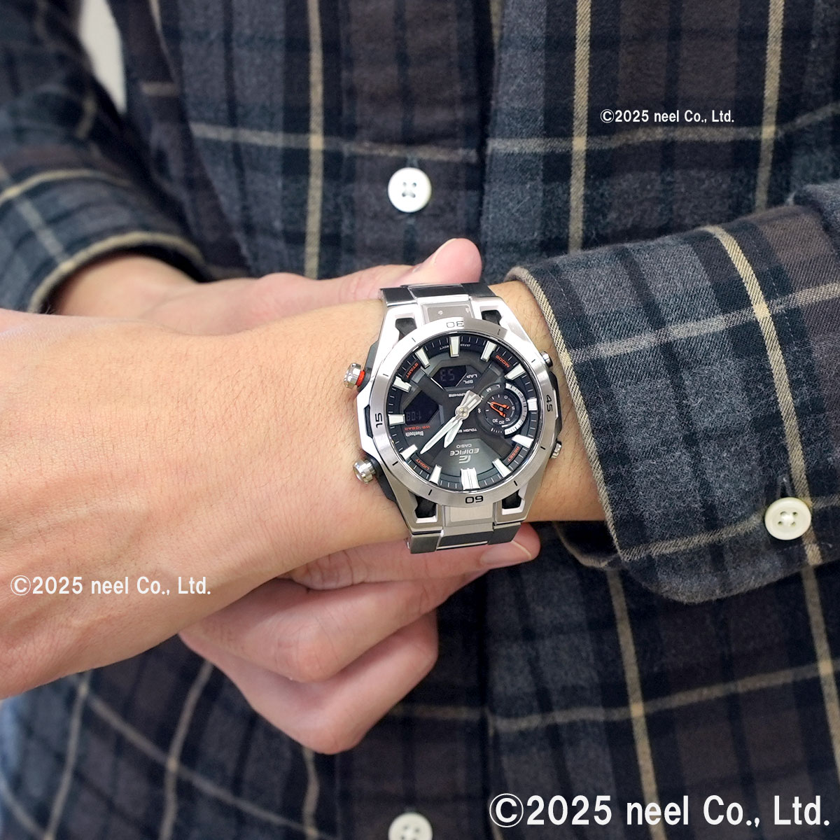 EDIFICE（CASIO） （保護フィルム付き）（豪華おまけ有） カシオ