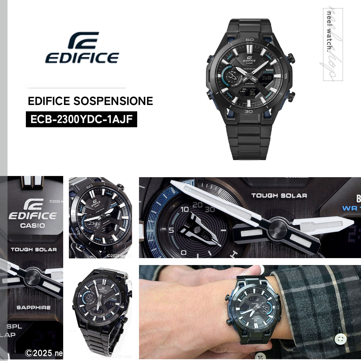 EDIFICE（CASIO） （保護フィルム付き）（豪華おまけ有） カシオ