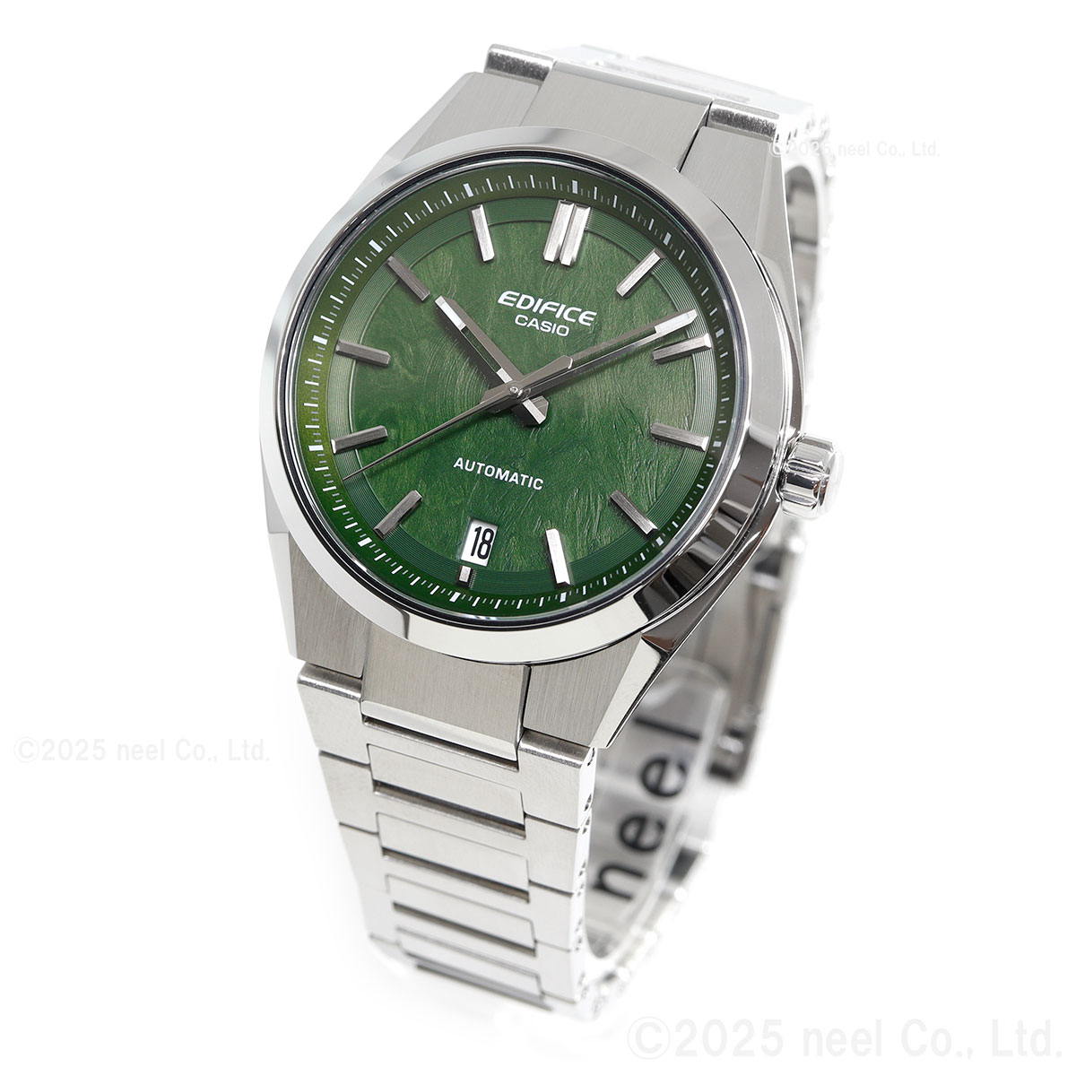 EDIFICE（CASIO） （保護フィルム付き）カシオ エディフィス 自動巻き 