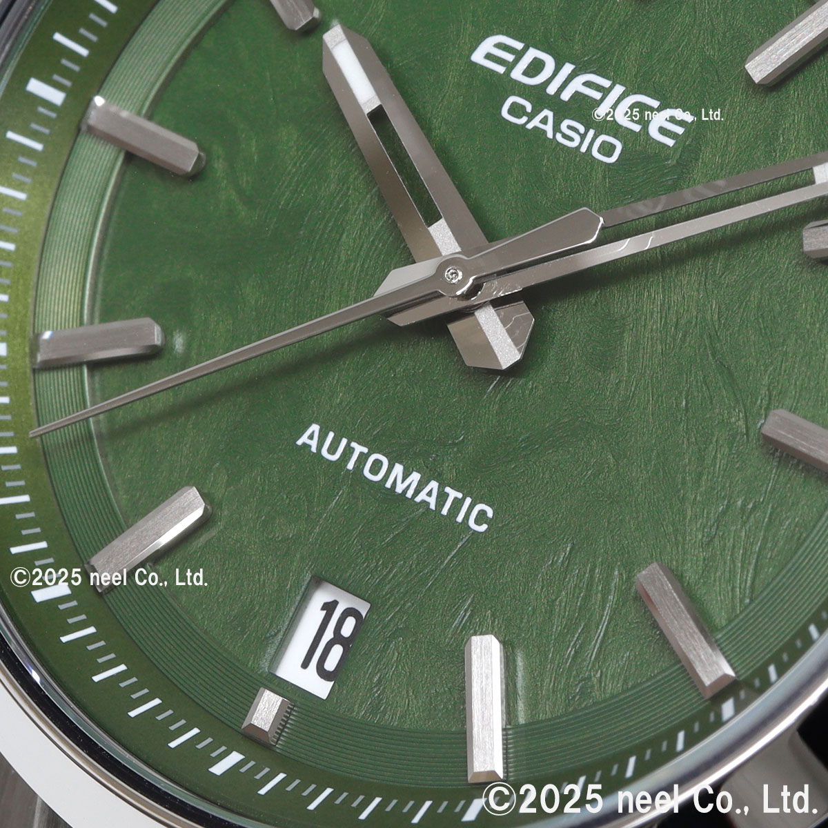EDIFICE（CASIO） （保護フィルム付き）カシオ エディフィス 自動巻き 