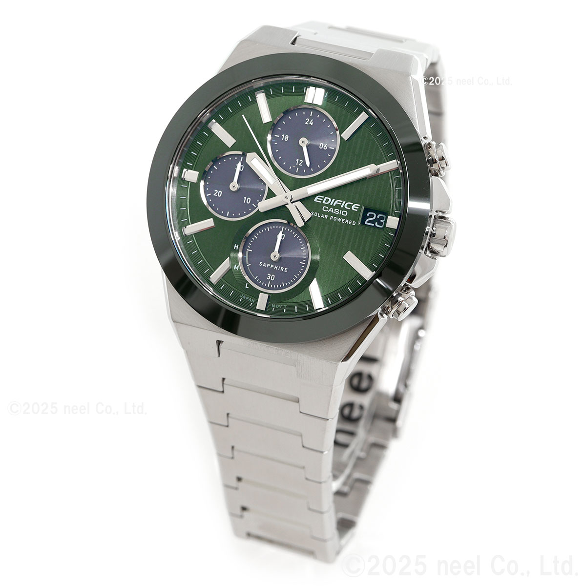 EDIFICE（CASIO） カシオ エディフィス ソーラー 腕時計 メンズ EFS