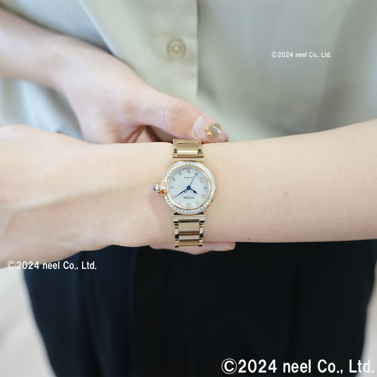【限定価格セール！】 CITIZEN エコ レディース エル ノベルティー付き！シチズン L 時計