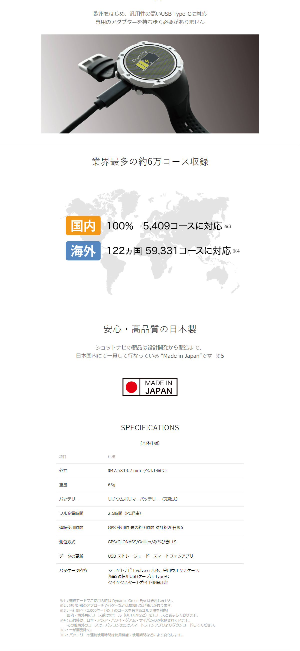 ShotNavi（ショットナビ） Shot Navi Evolve α エボルブ アルファ