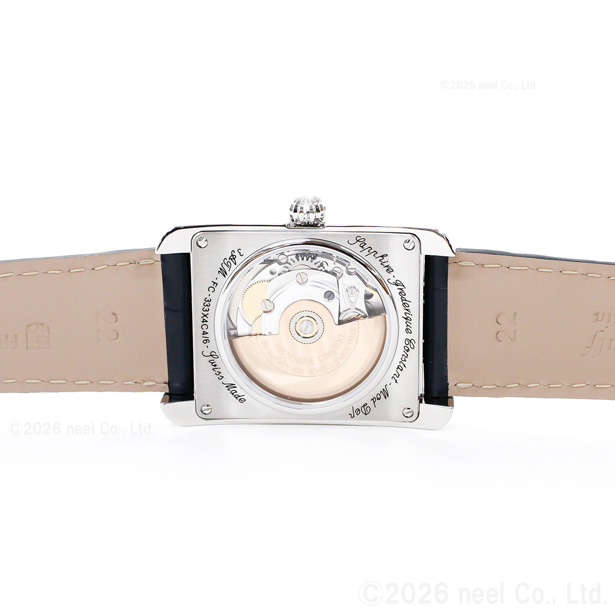【美品】【現行品】フレデリック・コンスタント・クラシック・カレ CLASSICS（FREDERIQUE CONSTANT） （ノベルティー付き）フレデリック