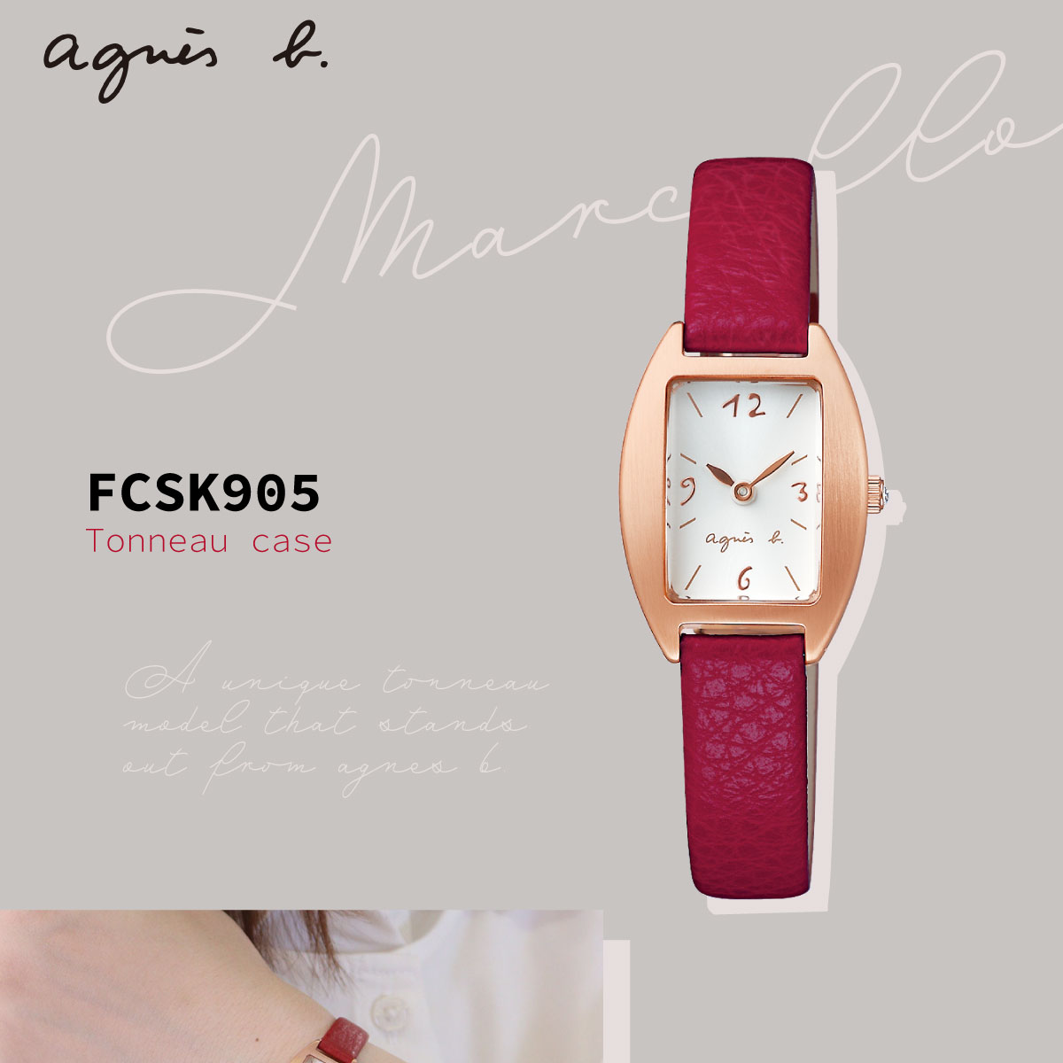 agnes b. アニエスベー 時計 レディース 腕時計 マルチェロ