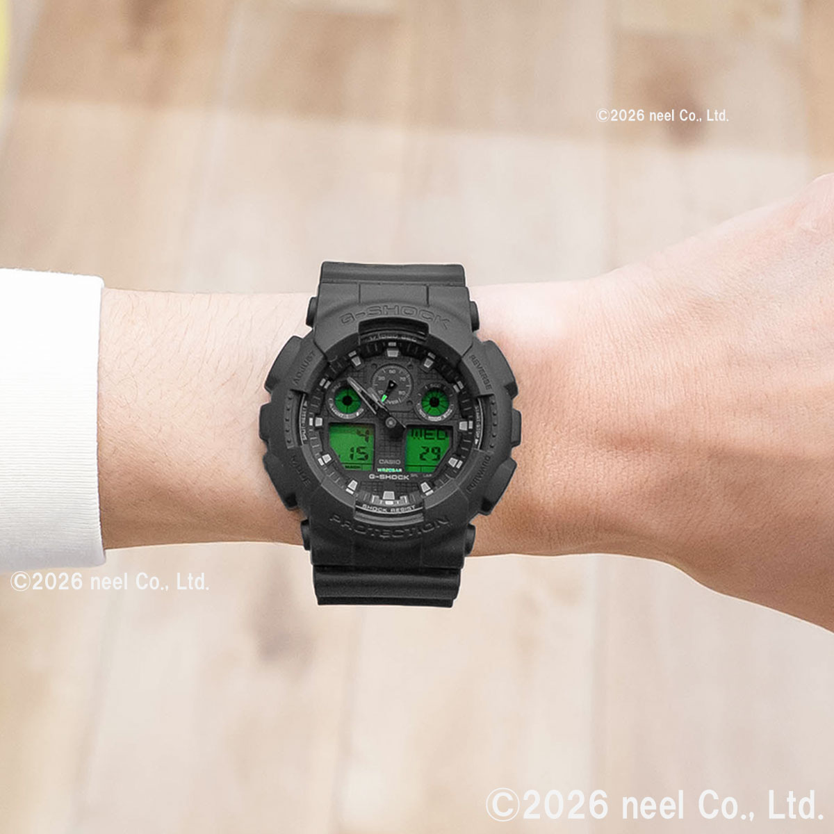 G-SHOCK （豪華おまけ有） Gショック アナデジ 腕時計 GA-100BEG-1AJF