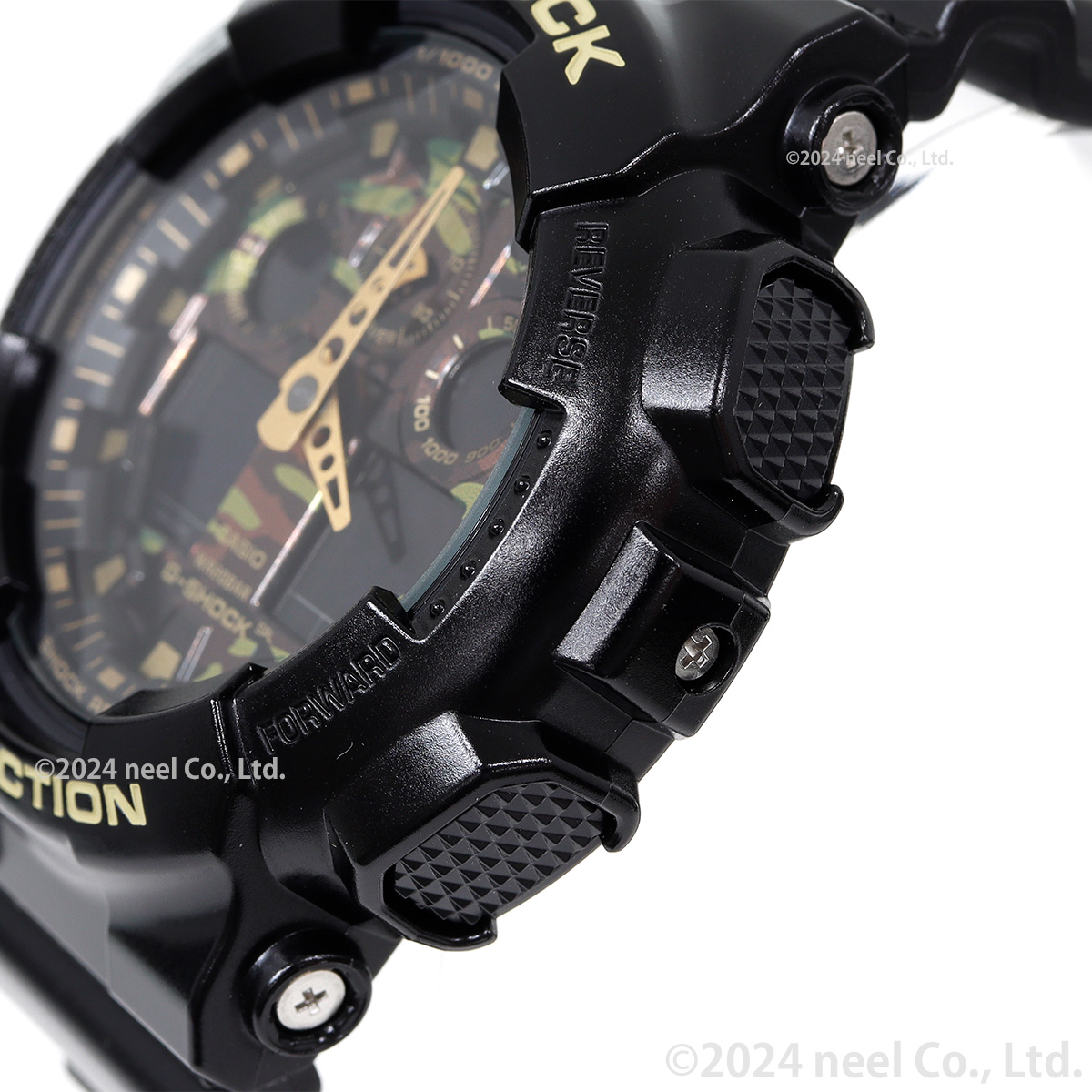 Gショック G-SHOCK カモフラージュ 迷彩 腕時計 メンズ GA-100CF-1A9JF