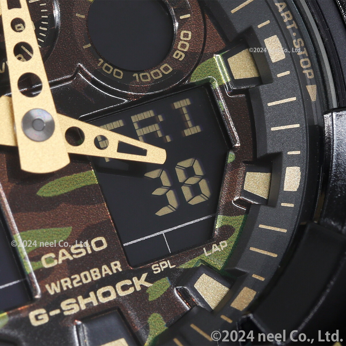 G-SHOCK Gショック カモフラージュ 迷彩 腕時計 メンズ GA-100CF-1A9JF