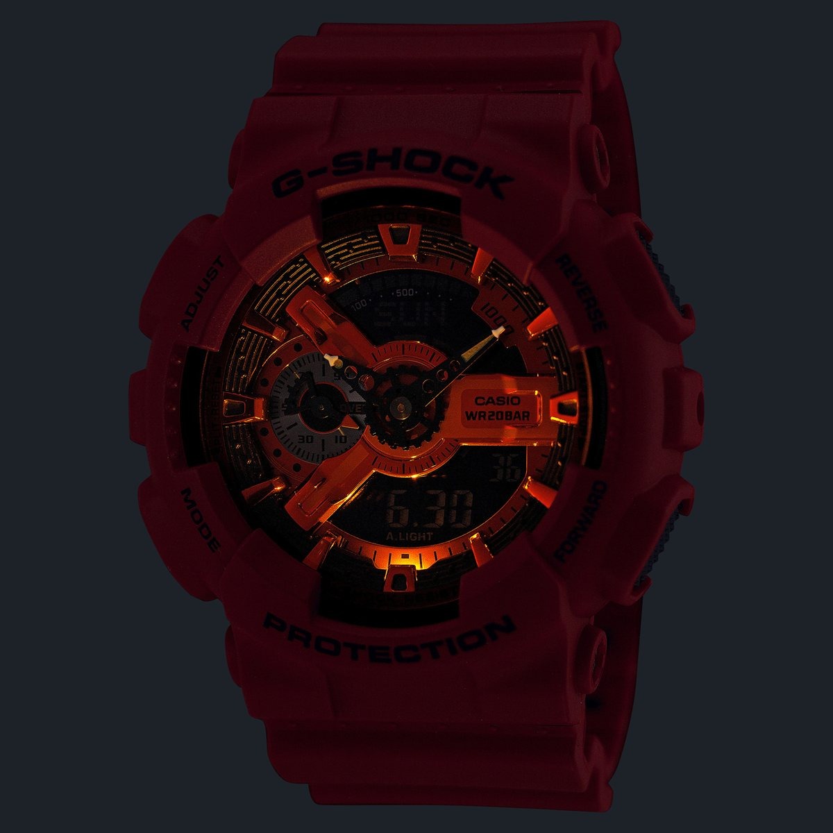 G-SHOCK （豪華おまけ有） Gショック アナデジ 腕時計 メンズ GA 