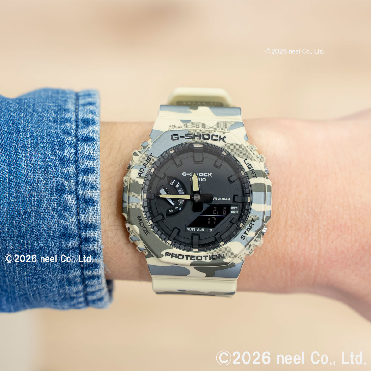 G-SHOCK （豪華おまけ有） Gショック アナデジ 腕時計 メンズ GA