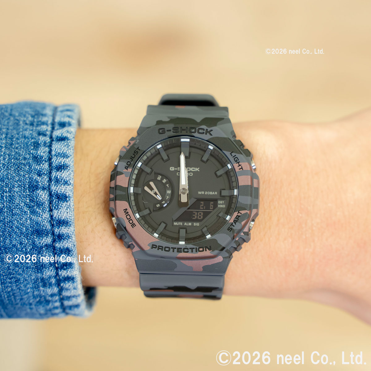 G-SHOCK （豪華おまけ有） Gショック アナデジ 腕時計 メンズ GA