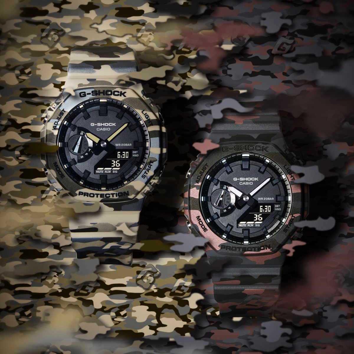 G-SHOCK （豪華おまけ有） Gショック アナデジ 腕時計 メンズ GA