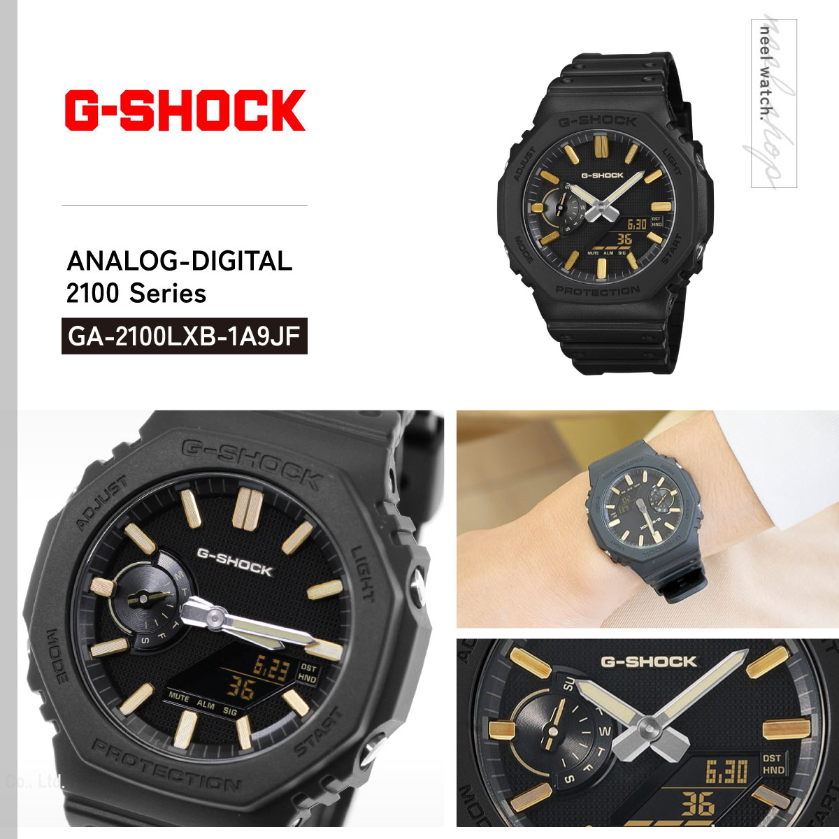 G-SHOCK （豪華おまけ有） Gショック アナデジ 腕時計 メンズ GA